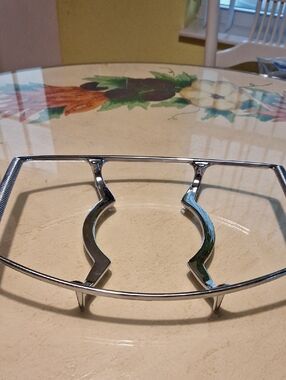 Corningware Trivet Hot Plate Silver